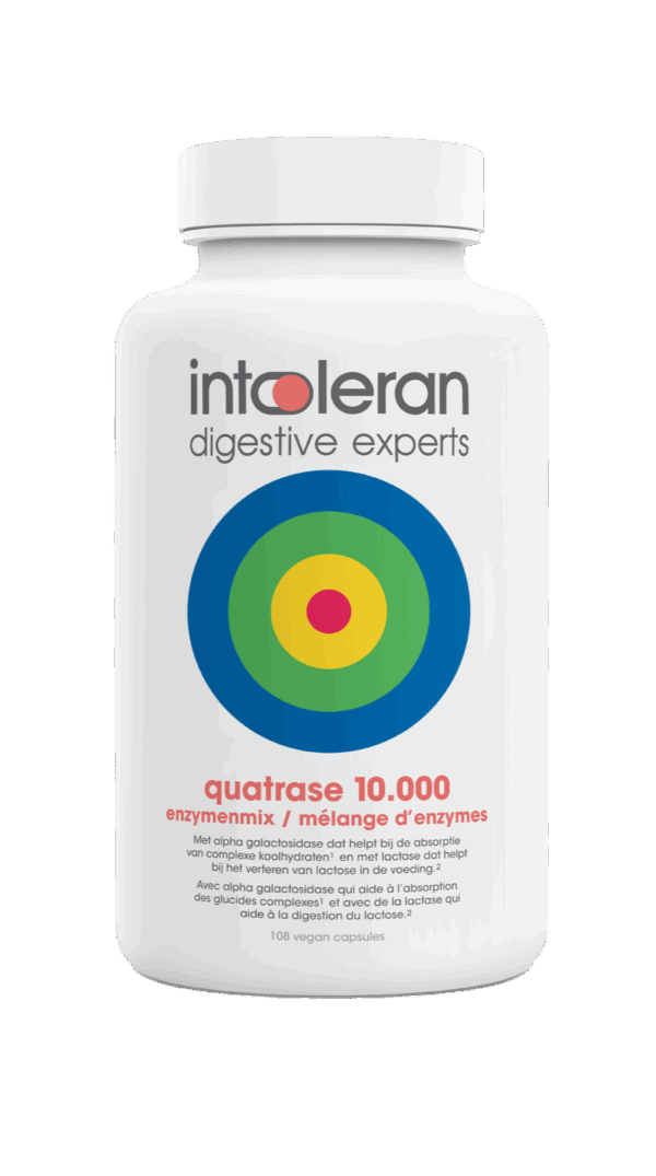 Intoleran Quatrase 10.000 Enzymenmix Capsules