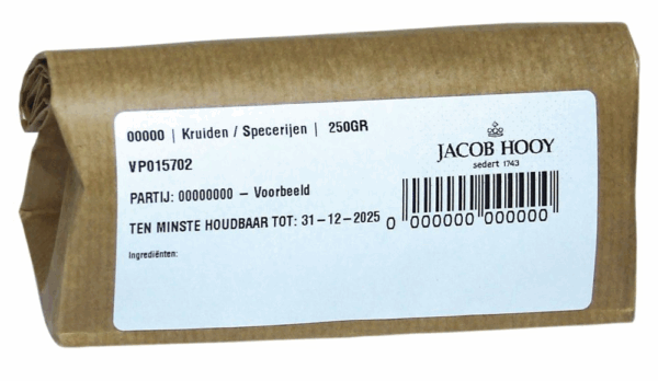 Jacob Hooy Berkenblad Gesneden