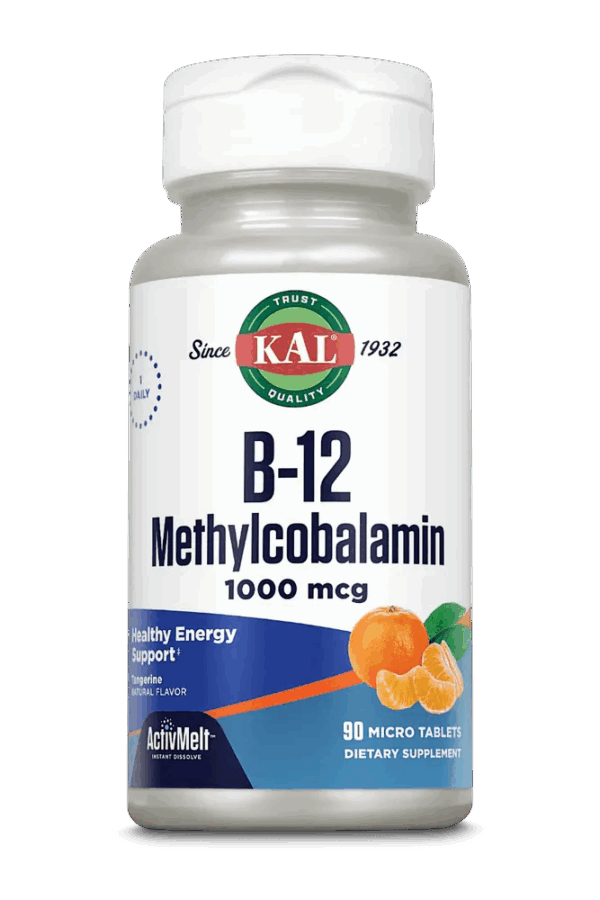 Kal Vitamine B12 Methylcobalamin ActivMelt Tabletten