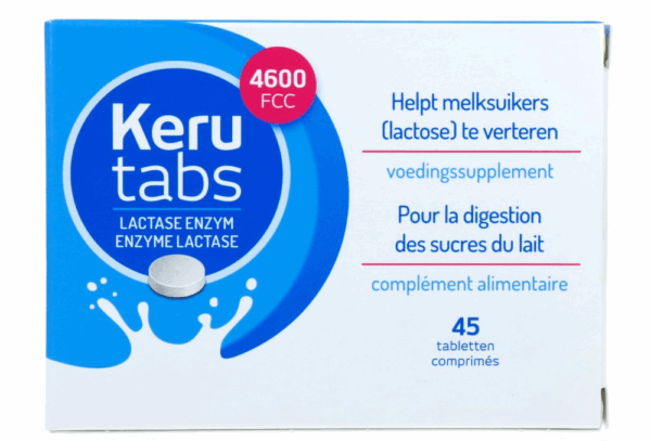 Kerutabs Lactase Enzym 4600 FCC Tabletten