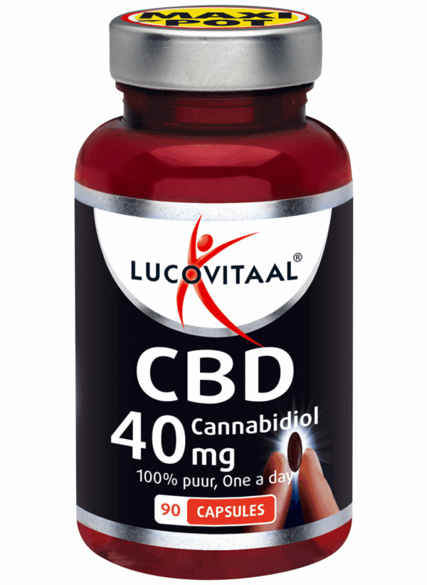 Lucovitaal CBD Cannabidiol 40mg Capsules