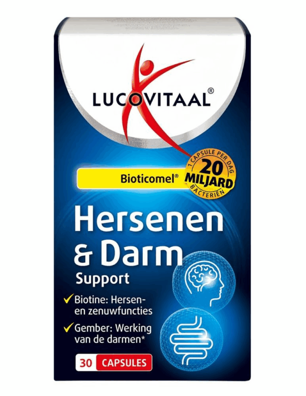 Lucovitaal Hersenen & Darm Support Capsules