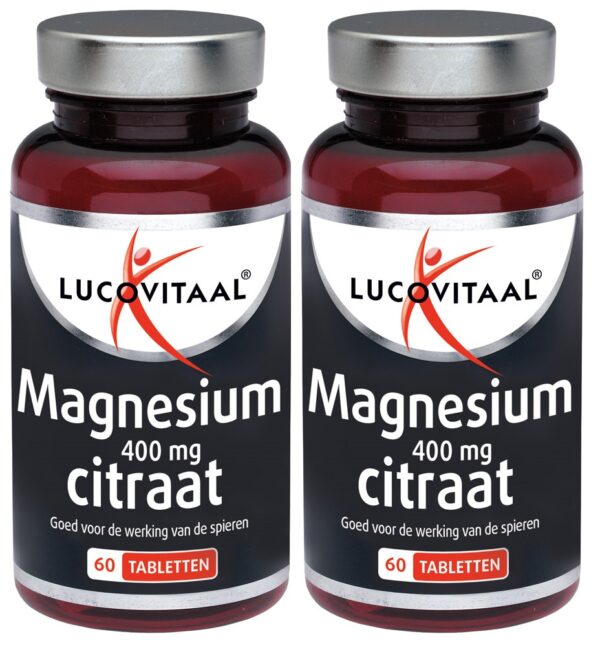 Lucovitaal Magnesium Citraat 400mg Tabletten