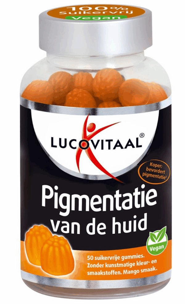 Lucovitaal Pigmentatie van de Huid Gummies