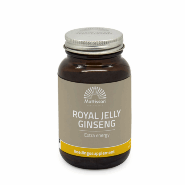 Mattisson Healthstyle Ginseng Royal Jelly Capsules