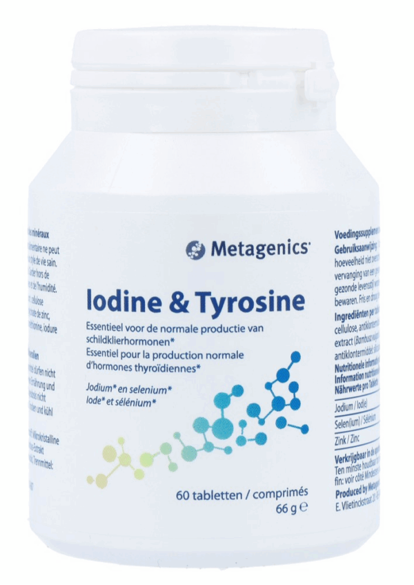 Metagenics Iodine & Tyrosine Tabletten