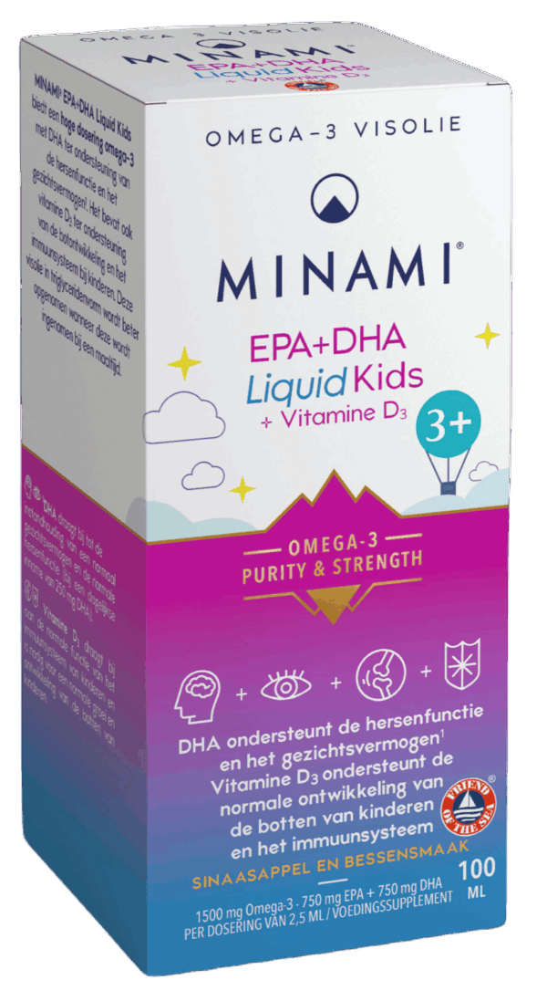 Minami EPA & DHA liquid Kids - Vetzurenpreparaat