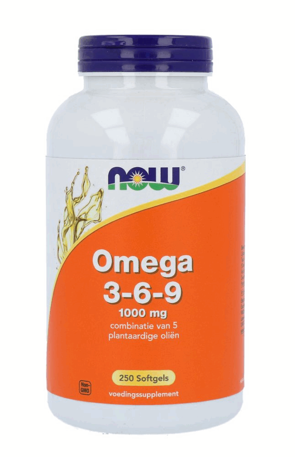 NOW Omega 3-6-9 1000mg Capsules