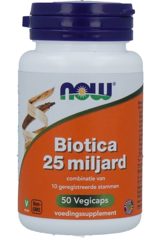NOW Biotica 25 Miljard Capsules 50st