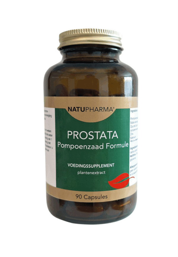 Natupharma Prostata Pompoenzaad Formule Capsules