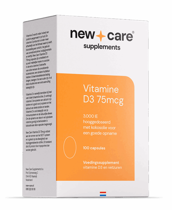New Care D3 75mcg Capsules