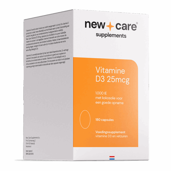 New Care Vitamine D3 25mcg Capsules