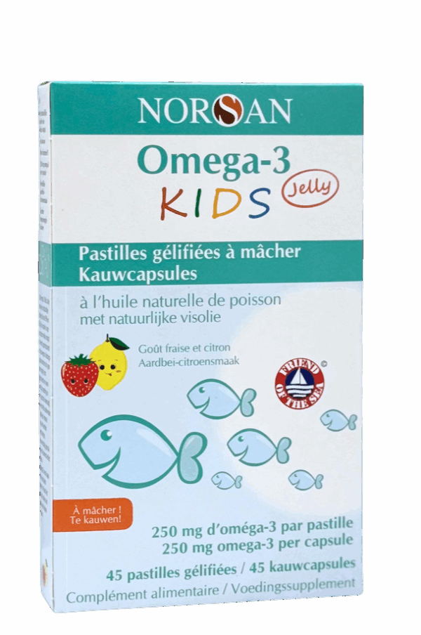 Norsan Omega-3 Kids Jelly Kauwcapsules