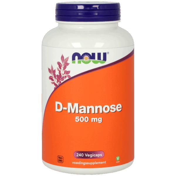 Now D-Mannose 500mg Capsules