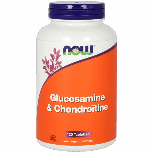 Now Glucosamine & Chondroïtine Tabletten
