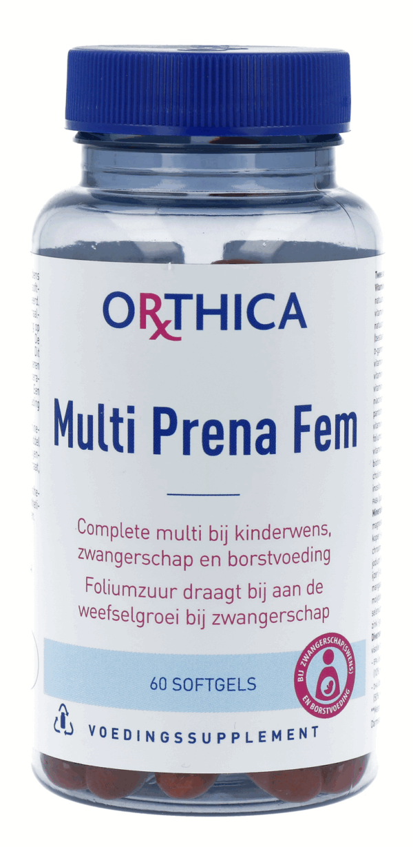 Orthica Multi Prena Fem Softgels