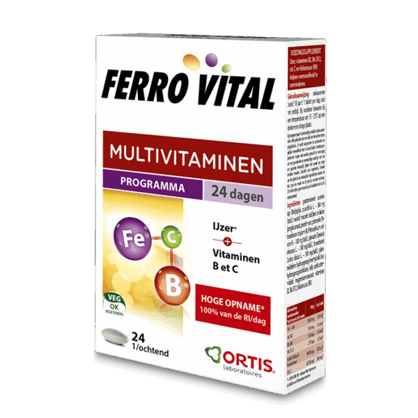 Ortis Ferro Vital Multivitaminen Tabletten