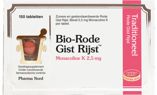 Pharma Nord Bio-Rode Gist Rijst Tabletten