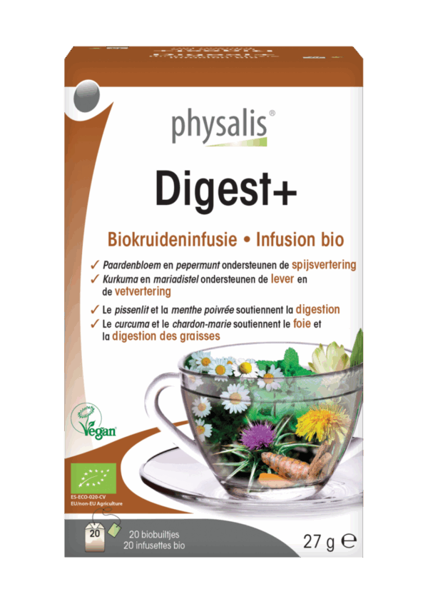 Physalis Digest+ Biokruideninfusie Biobuiltjes