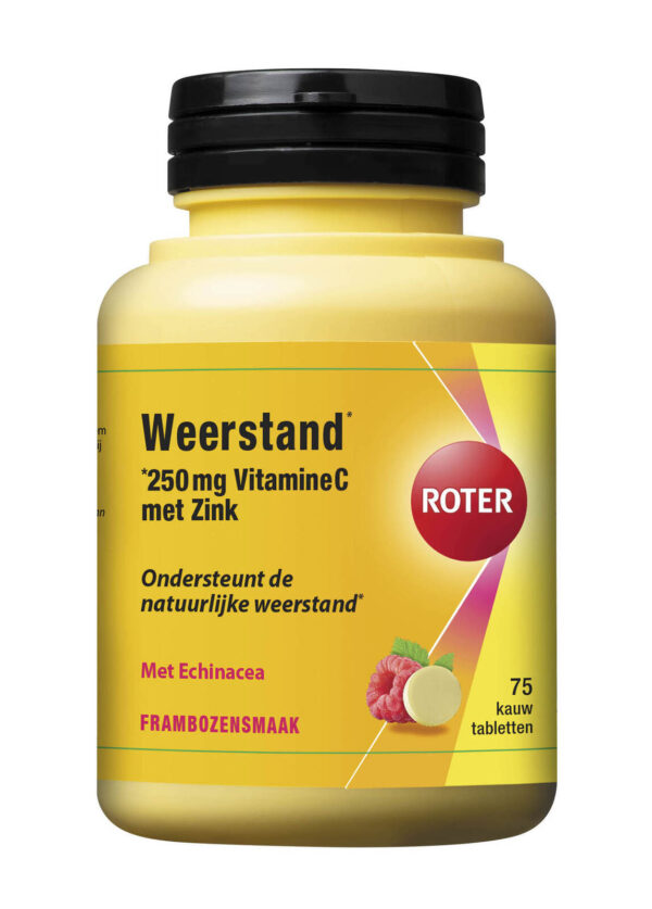 Roter Vitamine C 250 mg Met Zink Tabletten