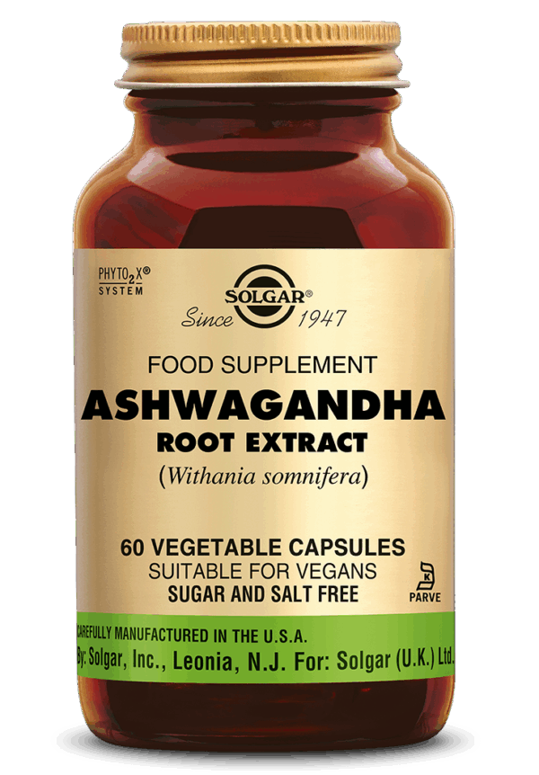 Solgar Ashwagandha Root Extract Vegicaps