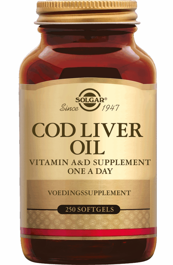 Solgar Cod Liver Oil (Levertraan) Softgels