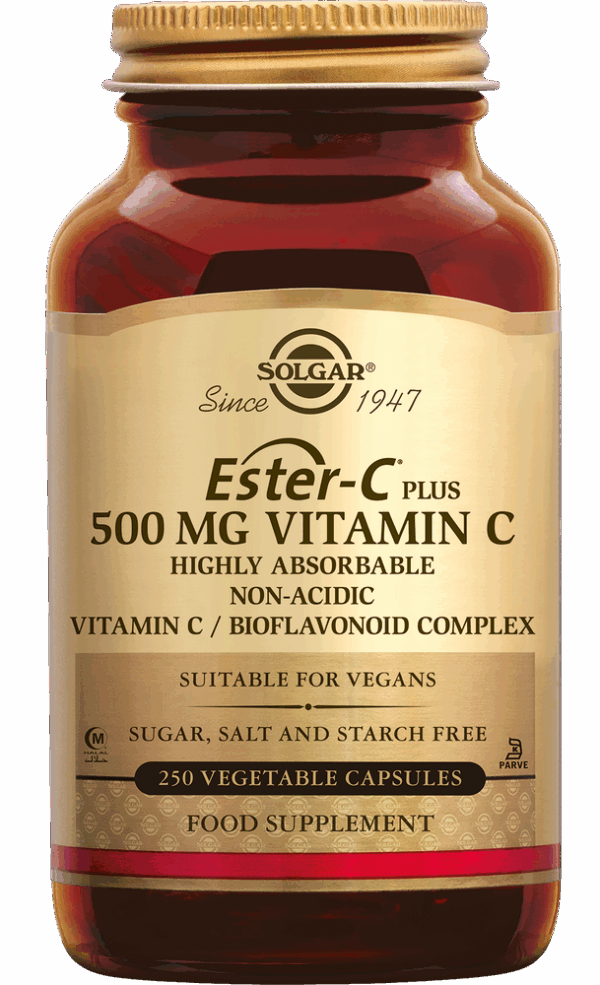 Solgar Ester-C® Plus Vitamine C 500 mg Capsules