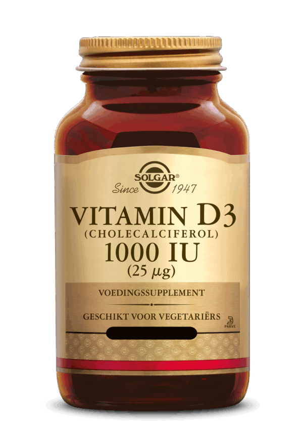 Solgar Vitamine D-3 1000 IU (25 mcg) Tabletten