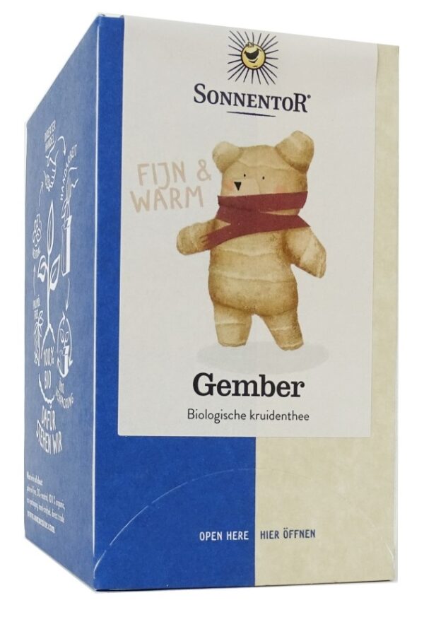 Sonnentor Gember Kruidentheezakjes