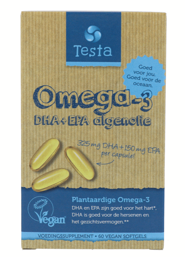 Testa Omega-3 Algenolie DHA & EPA Softgels