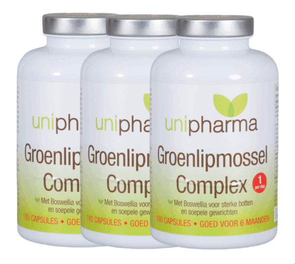 Unipharma Groenlipmossel Complex Capsules Multipack