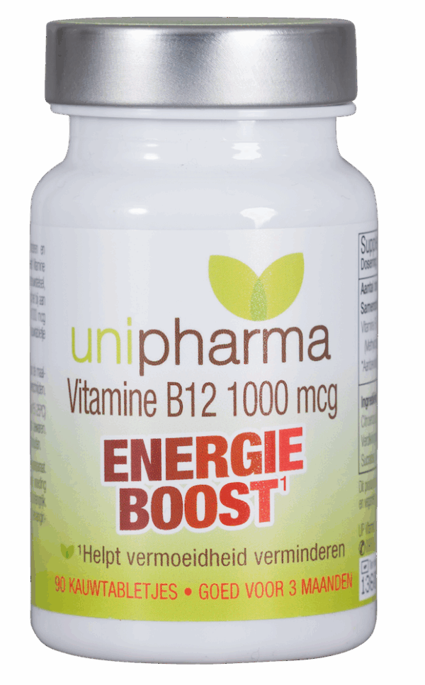 Unipharma Vitamine B12 1000mcg Energie Boost