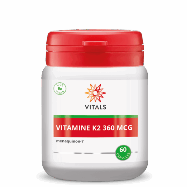 Vitamine K2 360 MCG - 60 Capsules