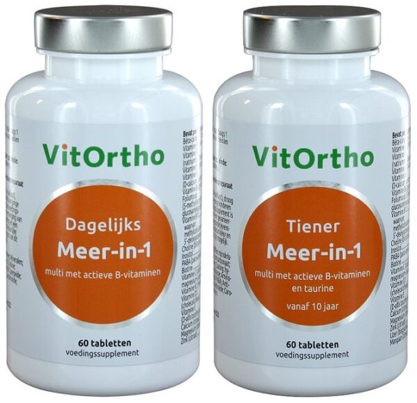 VitOrtho Meer in 1 Dagelijks & Tiener Tabletten 2x60st