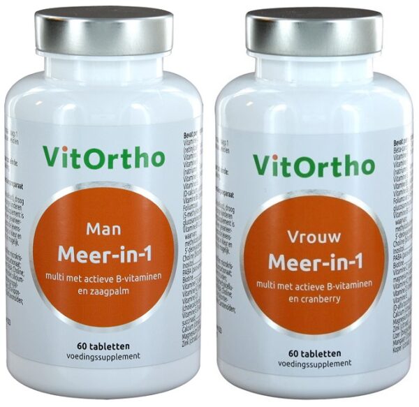 VitOrtho Meer in 1 Man & Vrouw Tabletten 2x60st