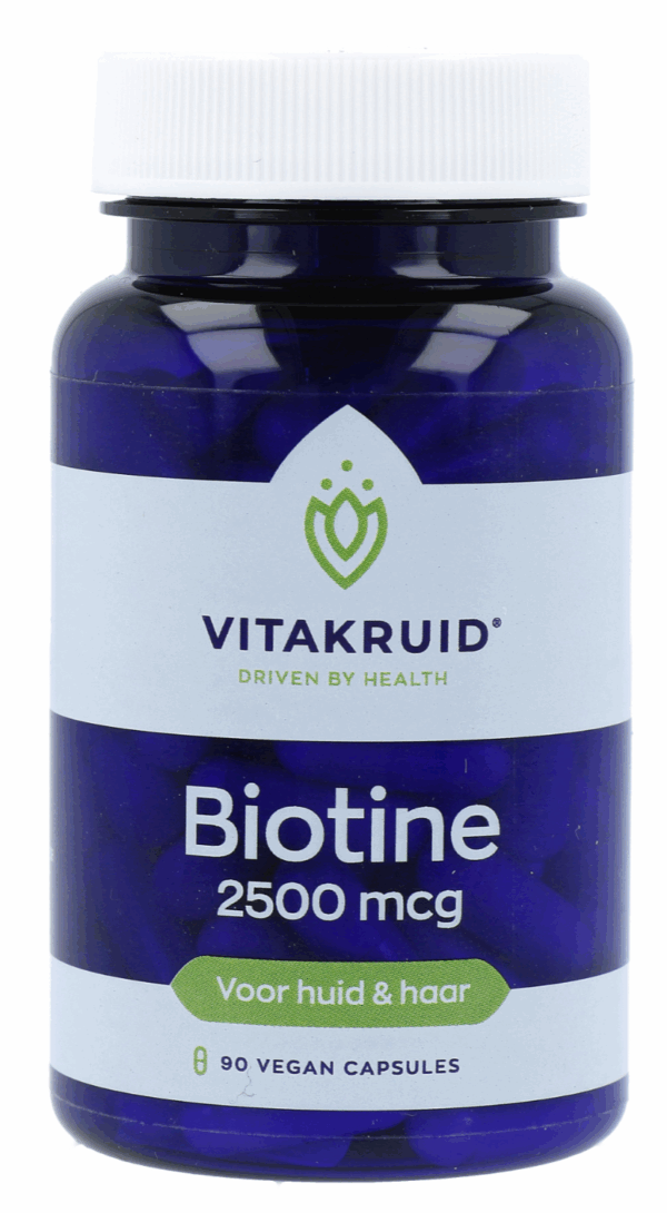 Vitakruid Biotine 2500 mcg Huid & Haar Capsules