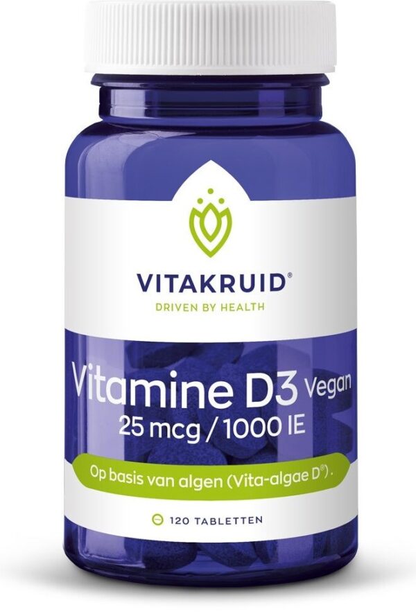 Vitakruid Vitamine D3 Vegan 25 mcg / 1000 IE