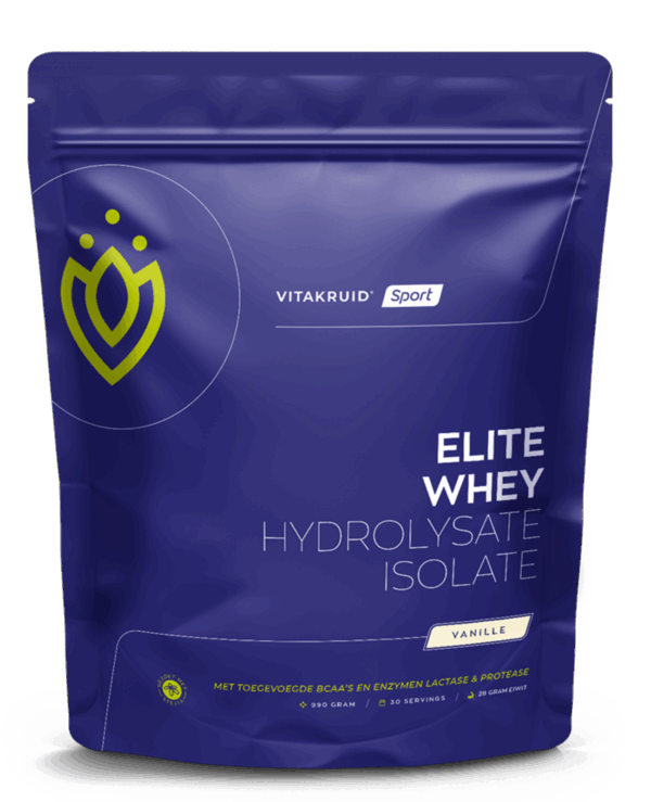 Vitakruid Elite Whey Protein 50% Hydrolysate 50% Isolate - Vanille