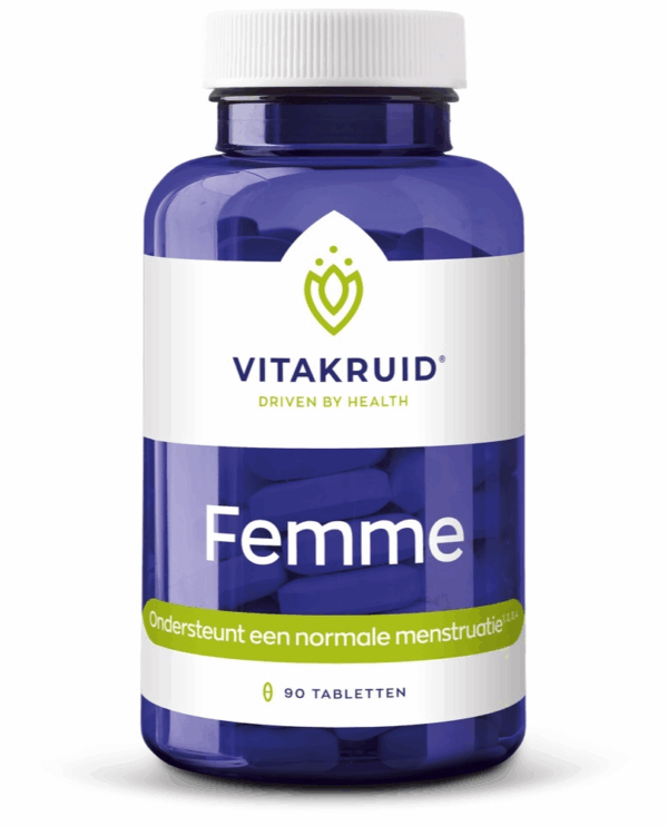 Vitakruid Femme Hormoon support oa Maca & Saffraan 90