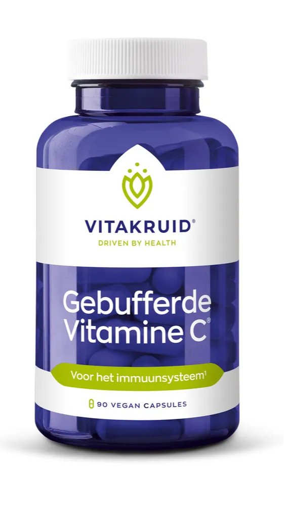 Vitakruid Gebufferde Vitamine C met oa Zink OPC Quercetine 180