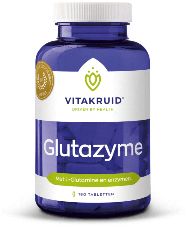 Vitakruid Glutazyme oa Spijsverteringsenzymen en L-Glutamine 180