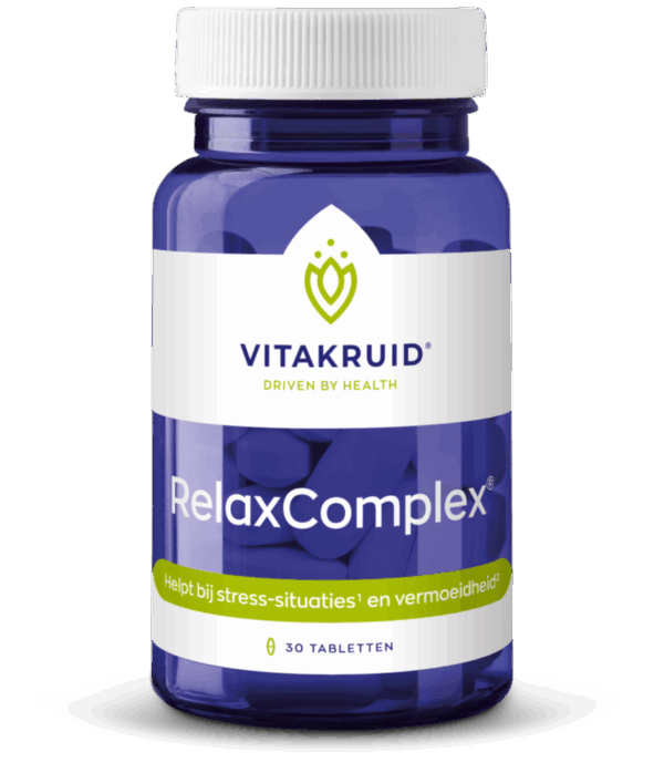 Vitakruid RelaxComplex oa Magnesium Tauraat & Vitamine D3 30