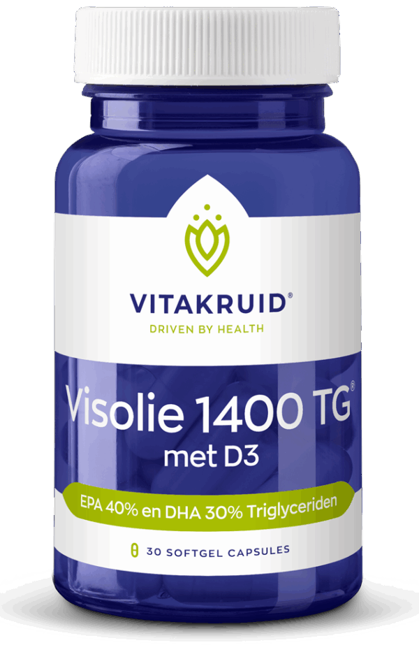 Vitakruid Visolie 1400 TG® Triglyceriden met D3 30