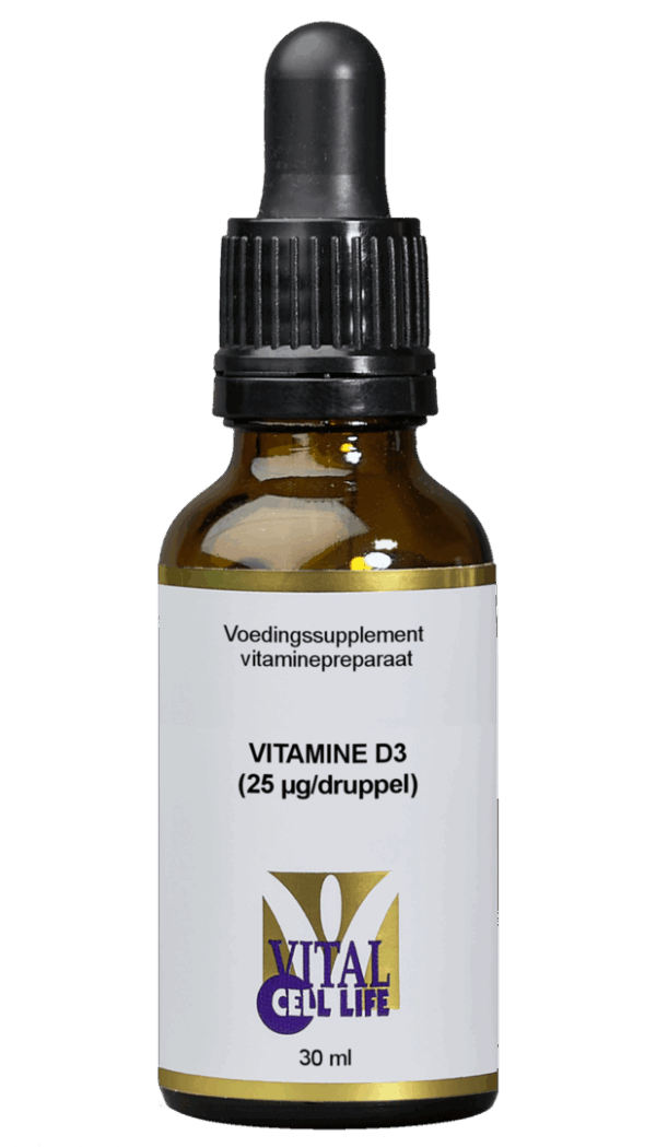 Vital Cell Vitamine D3 25 mcg Druppels