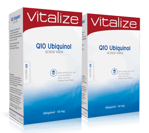 Vitalize Q10 Ubiquinol Capsules Voordeelverpakking