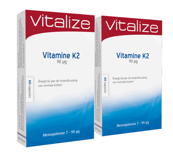 Vitalize Vitamine K2 Capsules Voordeelverpakking