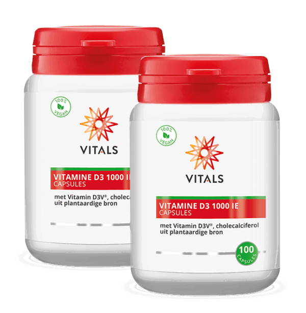 Vitals Vitamine D3 1000 IE Capsules