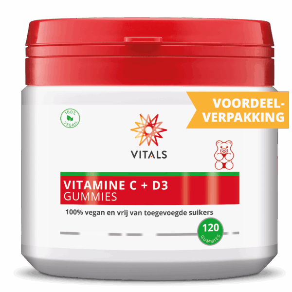 Vitamine C + D3 - 120 gummies