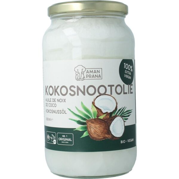Amanprana Amanprana kokosnootolie bio