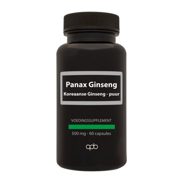 Apb Holland Panax ginseng 500mg puur